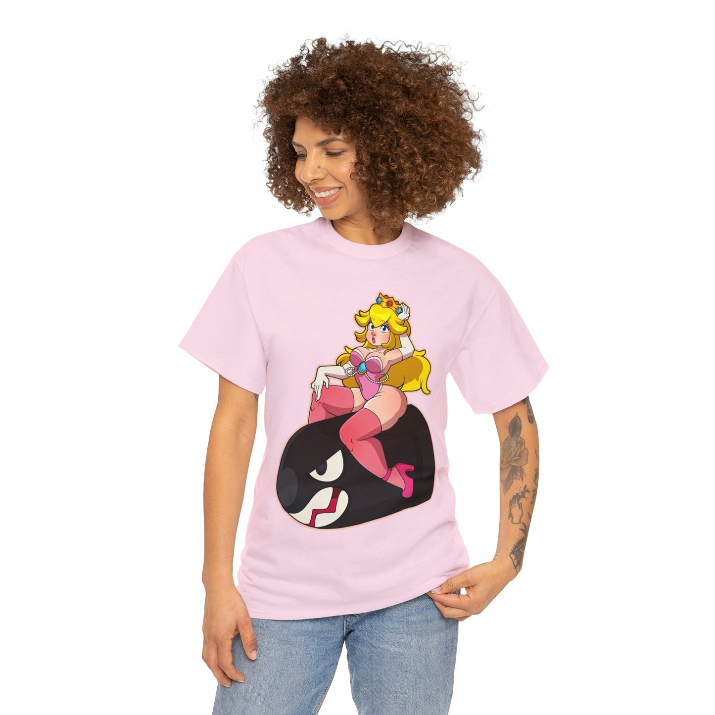 Thicc Peach Light Pink / S T-Shirt