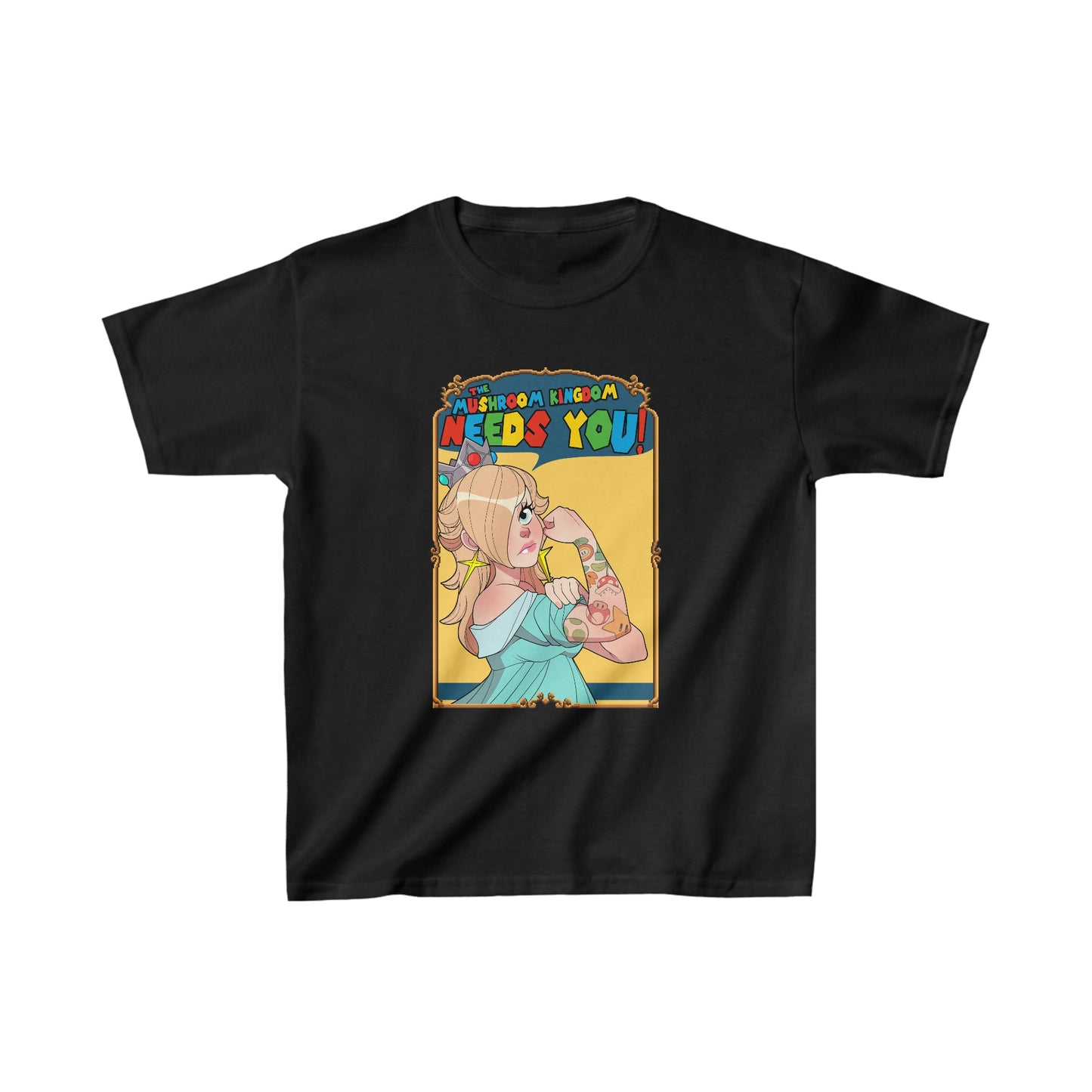 Rosalina The Riveter - Kids T Xs / Black Clothes